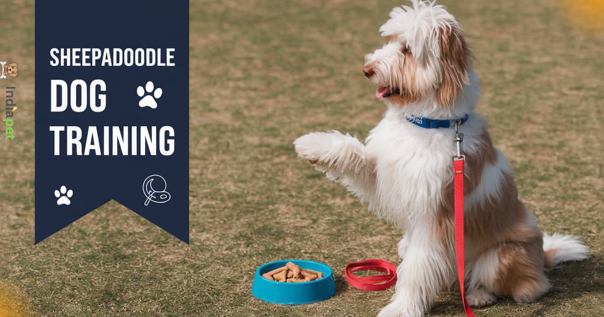 Sheepadoodle Dog traning