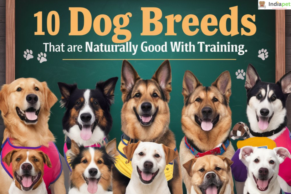 10 Dog Breeds That Are Naturally Good With Training