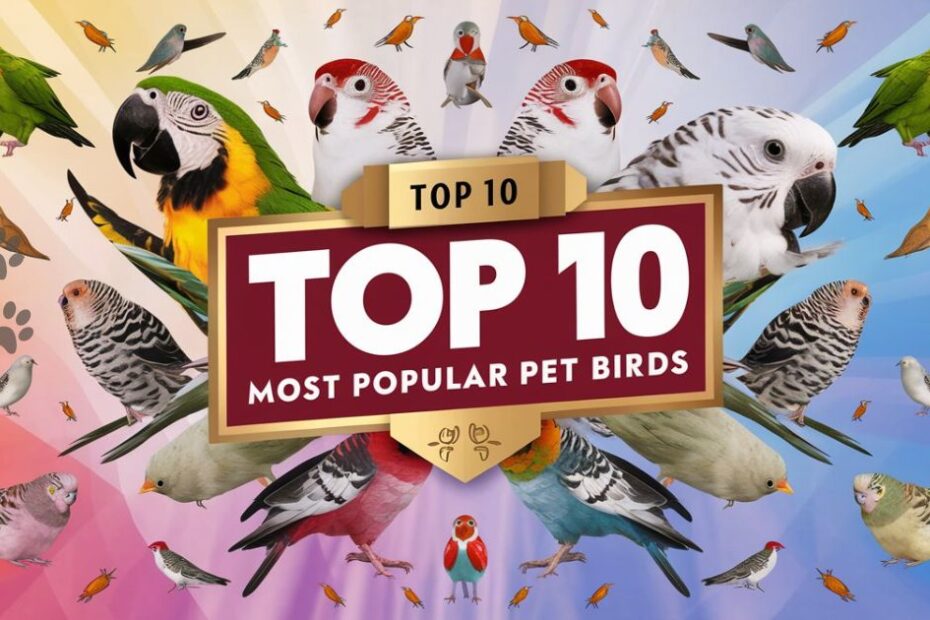 Top 10 Most Popular pet Birds