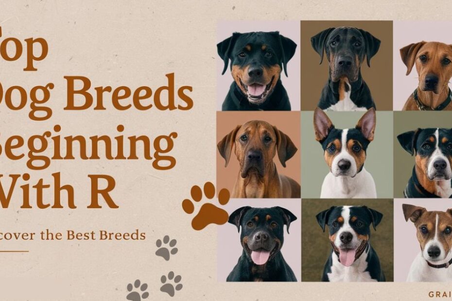 Top Dog Breeds beginning with R