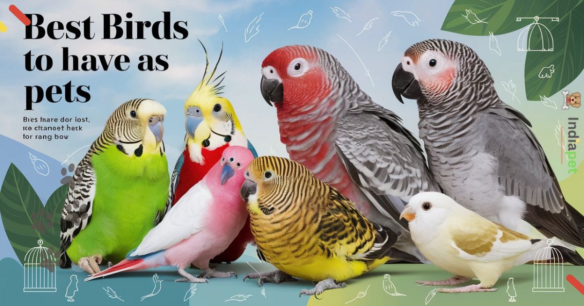 What are the Best birds to have as Pets