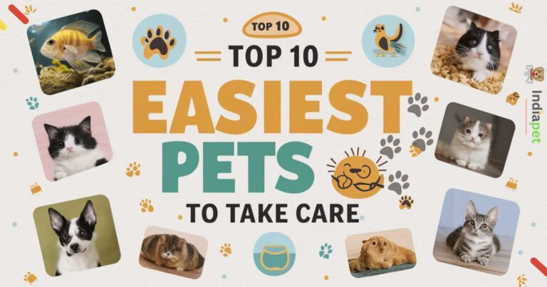 top 10 easiest pets to take care of at home