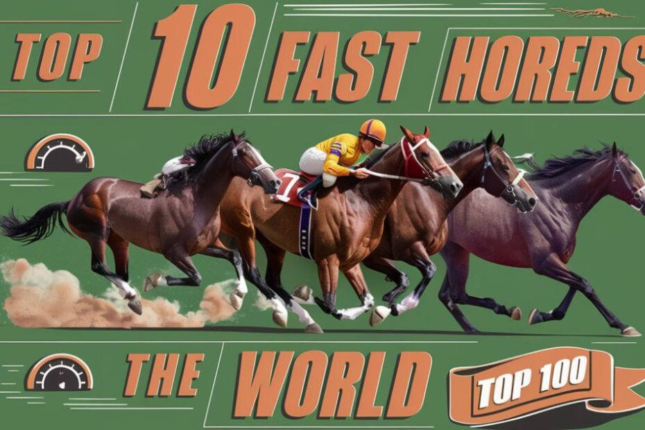 top 10 fastest horse in the world