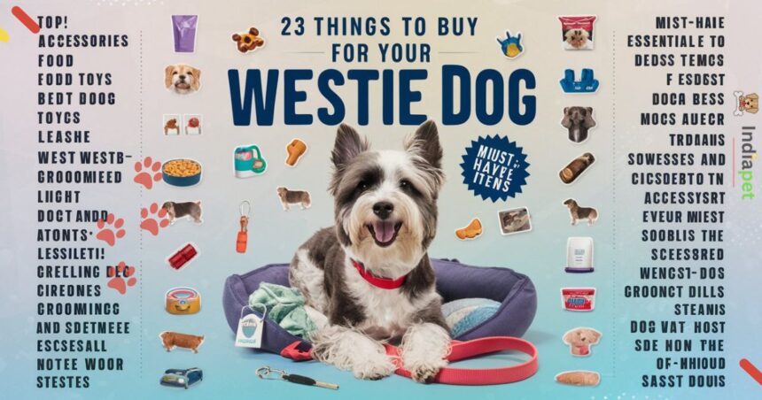 23 Things to Buy Westie Dog in india