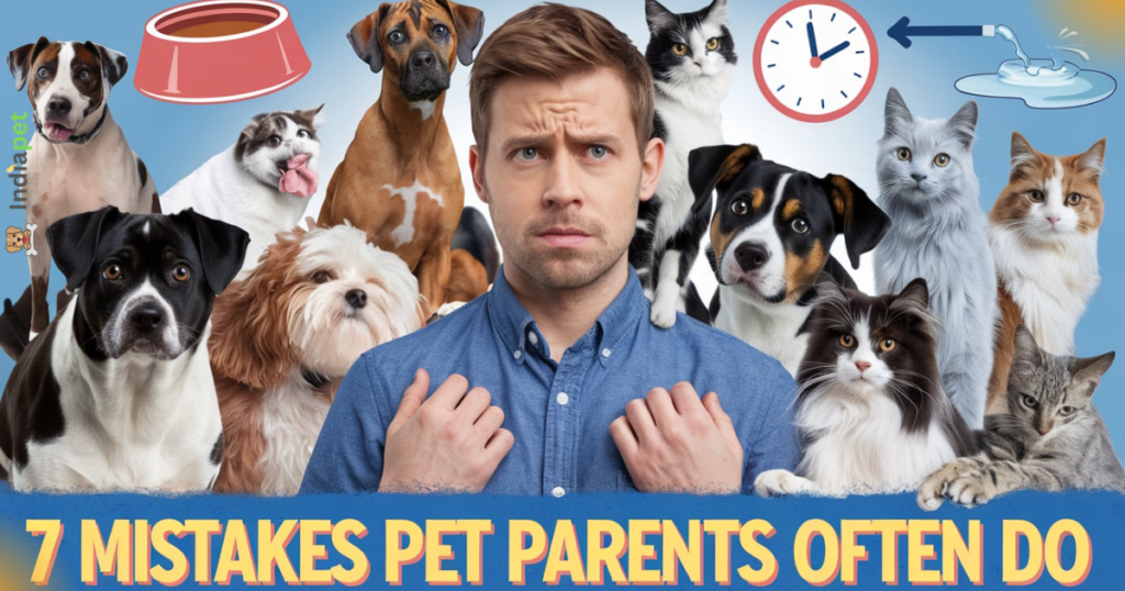 7 Mistakes Pet Parents Often Do